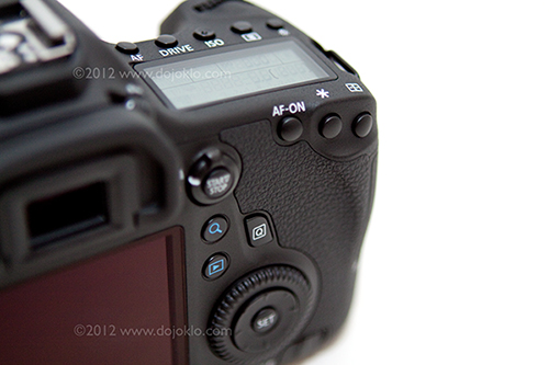 Canon 6D full frame EOS body detail controls buttons autofocus how to use manual field guide dummies book