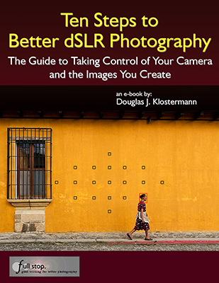 dslr, digital, slr, camera, photography, guide, book, ebook, manual, how to, use, tutorial, instruction, for dummies, tips, tricks Ten Steps to Better dSLR Photography Douglas Klostermann 